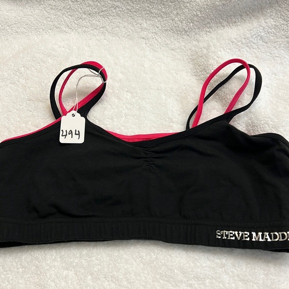 NWOT STEVE MADDEN ONE SIZE SPORTS BRA - Picture 1 of 6
